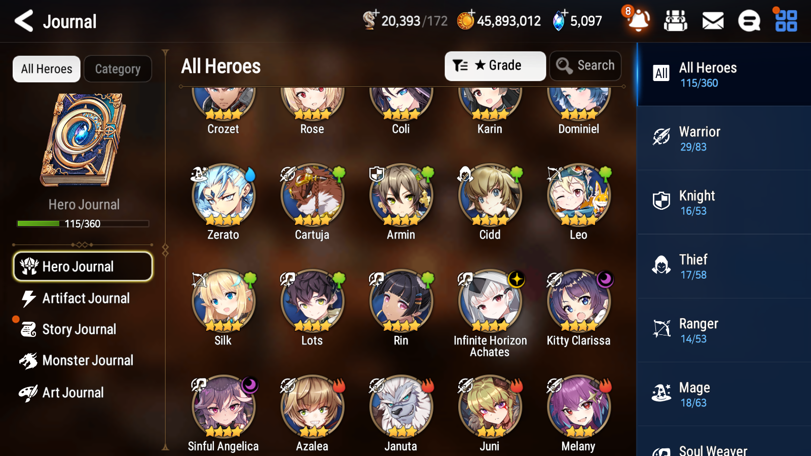 [GLOBAL][INSTANT] Epic 7 Seven 2ML Frida+art Top Model Luluca Last Rider Krau + 45ML pulls + 20 Speed Starter Account-Mobile Games Starter
