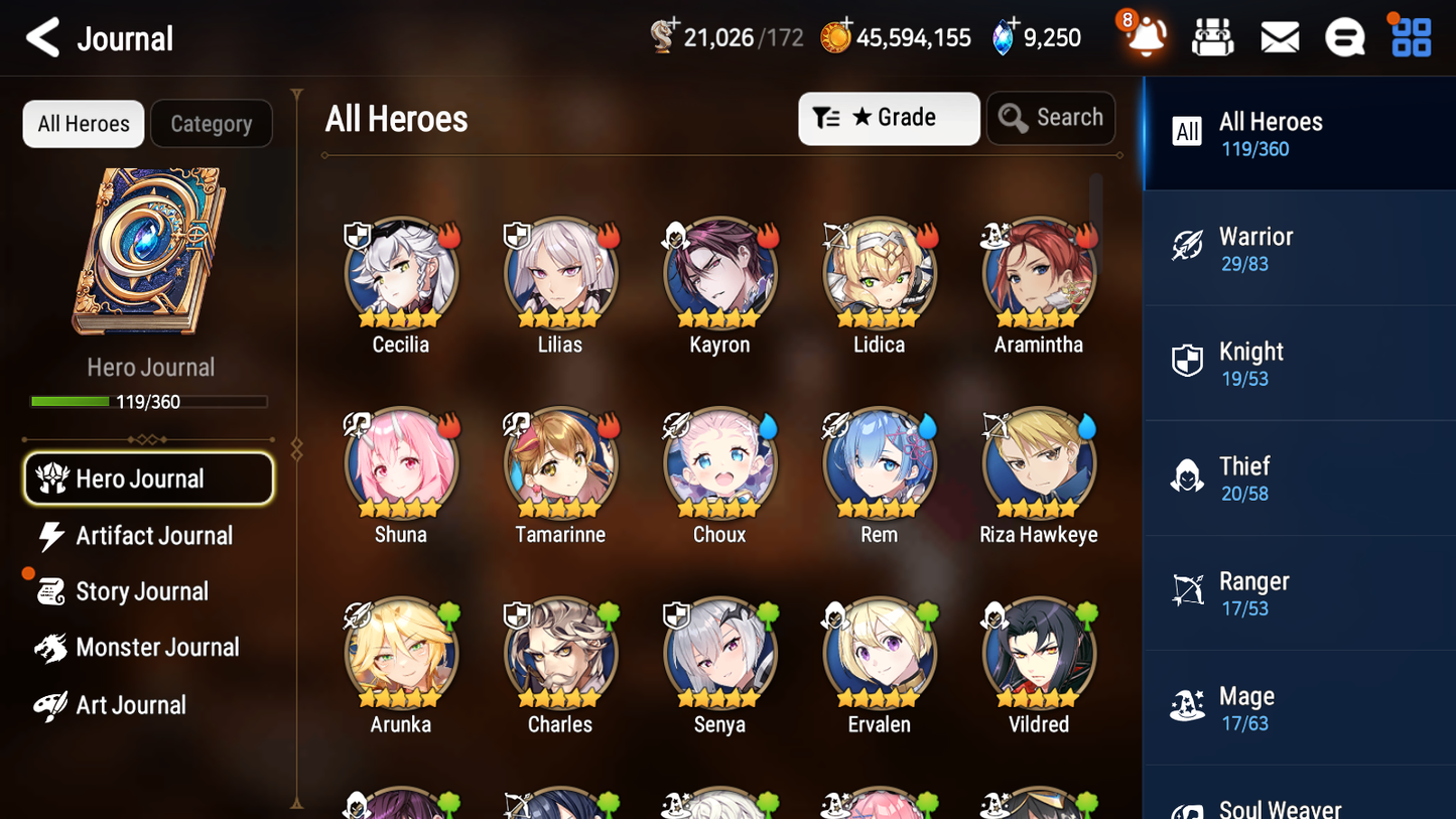 [GLOBAL][INSTANT] Epic 7 Seven 2ML Maid Chloe Martial Artist Ken+ Rem + 40ML pulls + 20 Speed Starter Account-Mobile Games Starter