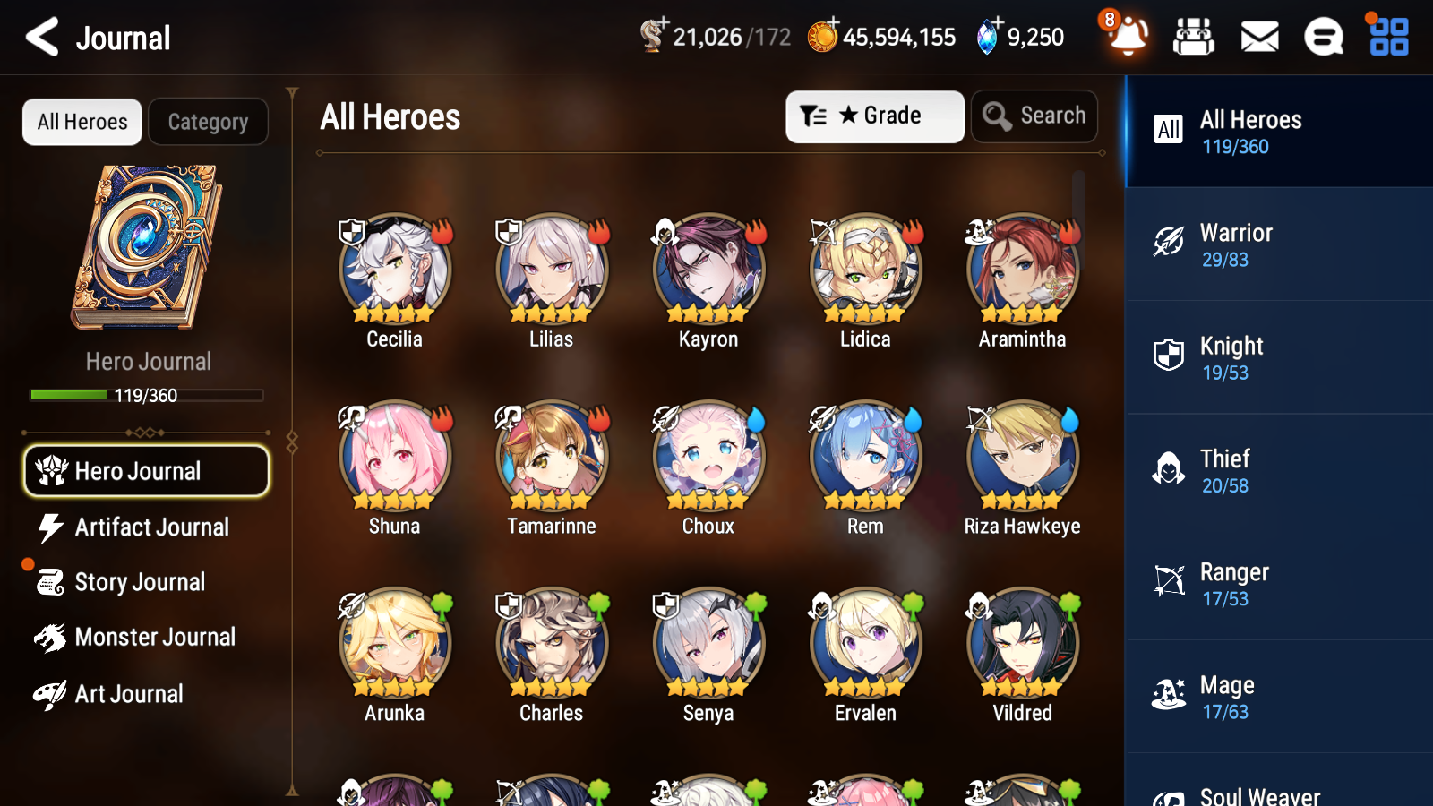 [GLOBAL][INSTANT] Epic 7 Seven 2ML Maid Chloe Martial Artist Ken+ Rem + 40ML pulls + 20 Speed Starter Account-Mobile Games Starter
