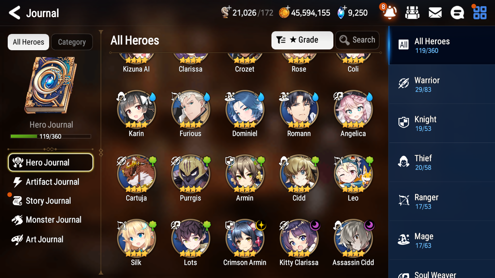 [GLOBAL][INSTANT] Epic 7 Seven 2ML Maid Chloe Martial Artist Ken+ Rem + 40ML pulls + 20 Speed Starter Account-Mobile Games Starter
