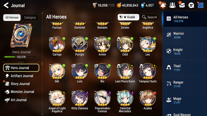 [GLOBAL][INSTANT] Epic 7 Seven 3ML 1LIM Perfumer Byblis New Moon Luna Operator Sigret DJ Basar Angel of Light Angelica + 40ML pulls + 20 Speed Starter Account-Mobile Games Starter