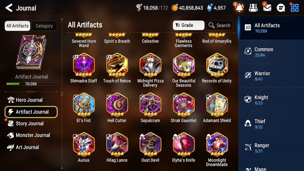[GLOBAL][INSTANT] Epic 7 Seven 3ML 1LIM Perfumer Byblis New Moon Luna Operator Sigret DJ Basar Angel of Light Angelica + 40ML pulls + 20 Speed Starter Account-Mobile Games Starter