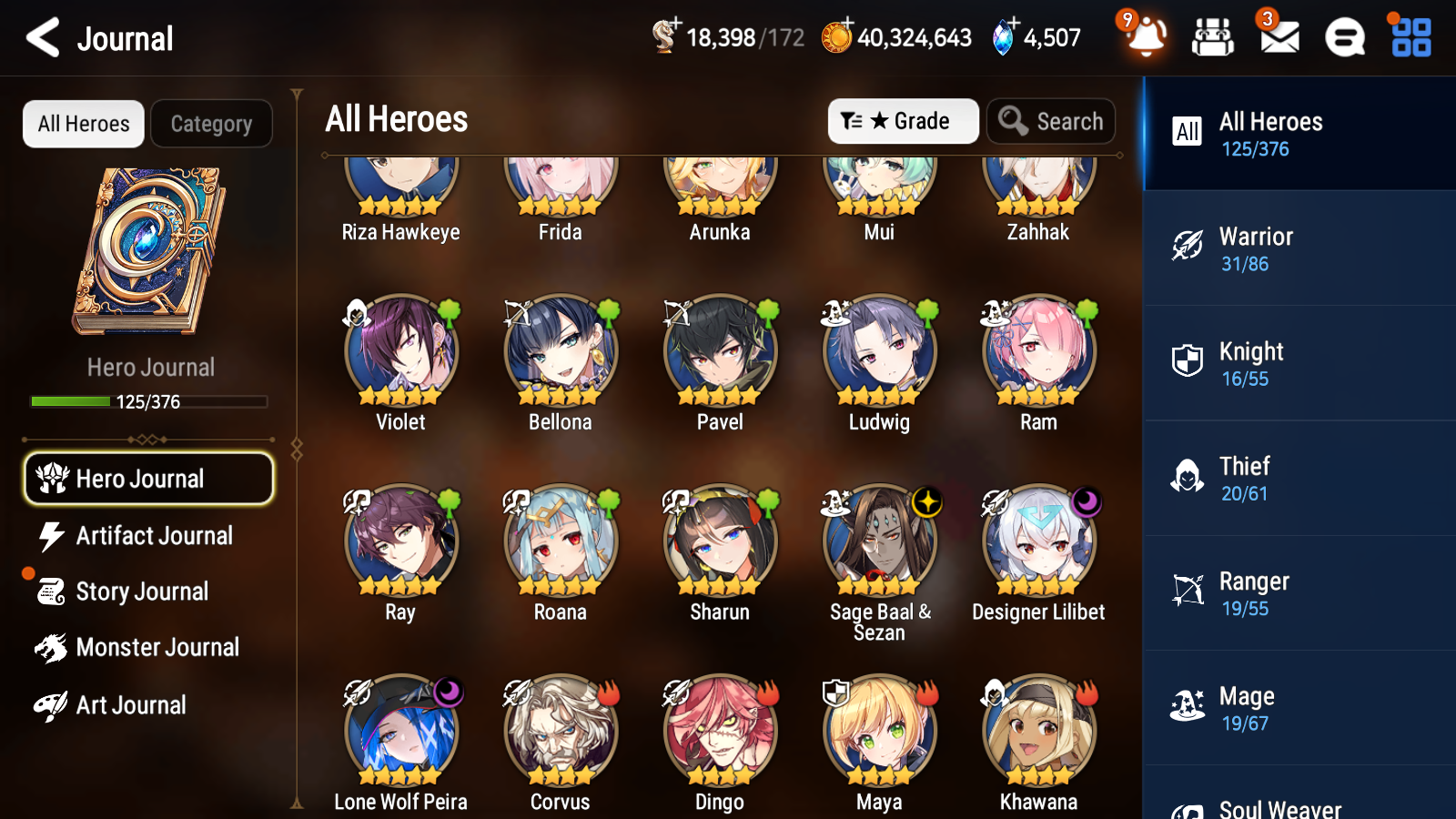 [GLOBAL][INSTANT] Epic 7 Seven 3ML 2LIM Perfumer Byblis Frida Lone Wolf Peira Designer Lilibet Sage Baal Angel Angelica + 41ML pulls + 20 Speed +Name Starter Account-Mobile Games Starter