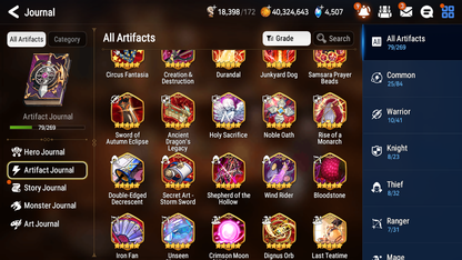 [GLOBAL][INSTANT] Epic 7 Seven 3ML 2LIM Perfumer Byblis Frida Lone Wolf Peira Designer Lilibet Sage Baal Angel Angelica + 41ML pulls + 20 Speed +Name Starter Account-Mobile Games Starter