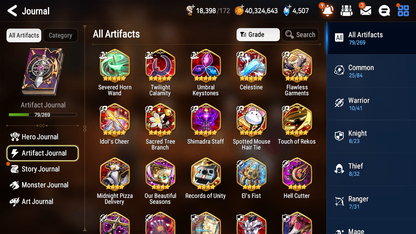 [GLOBAL][INSTANT] Epic 7 Seven 3ML 2LIM Perfumer Byblis Frida Lone Wolf Peira Designer Lilibet Sage Baal Angel Angelica + 41ML pulls + 20 Speed +Name Starter Account-Mobile Games Starter
