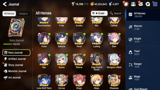 [GLOBAL][INSTANT] Epic 7 Seven 3ML 2LIM Perfumer Byblis Frida Lone Wolf Peira Designer Lilibet Sage Baal Angel Angelica + 41ML pulls + 20 Speed +Name Starter Account-Mobile Games Starter