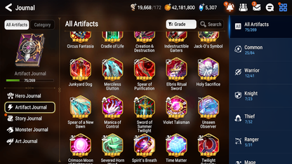 [GLOBAL][INSTANT] Epic 7 Seven 3ML 2LIM School Nurse Yulha Empyrean Ilynav Frida Perfumer Byblis Designer Lilibet Angel Angelica + 43ML pulls +20 Speed + Name Starter Account-Mobile Games Starter