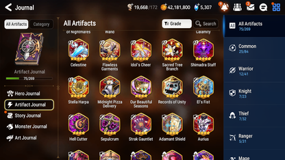 [GLOBAL][INSTANT] Epic 7 Seven 3ML 2LIM School Nurse Yulha Empyrean Ilynav Frida Perfumer Byblis Designer Lilibet Angel Angelica + 43ML pulls +20 Speed + Name Starter Account-Mobile Games Starter