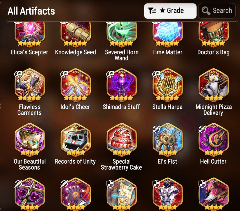 [GLOBAL][INSTANT] Epic 7 Seven Ruele Mediator Kawerik + Albedo+artifact + Shalltear + ML pulls + Name Starter Account Ovelord-Mobile Games Starter