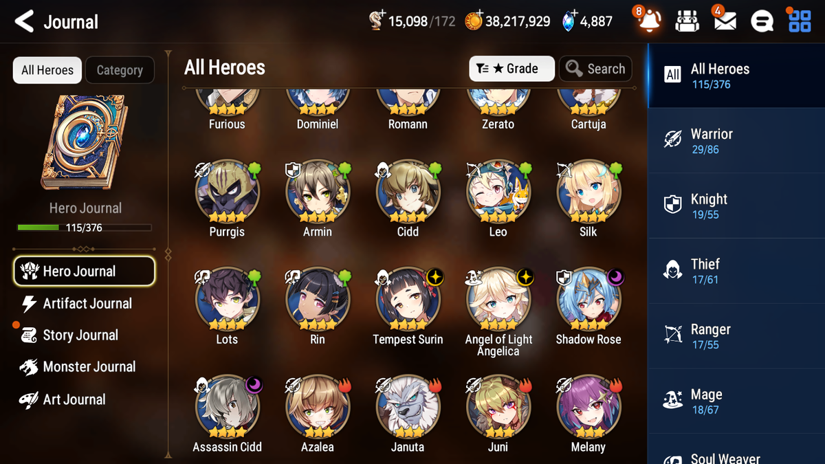 [GLOBAL][INSTANT] Epic 7 Seven 3ML 3LIM Sea Phantom Politis Dragon Bride Senya Apocalypse Ravi Rimuru Tenebria Perfumer Byblis Angel Angelica + Mystics ML pulls + 20 Speed Starter Account-Mobile Games Starter