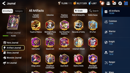[GLOBAL][INSTANT] Epic 7 Seven 3ML 3LIM Sea Phantom Politis Dragon Bride Senya Apocalypse Ravi Rimuru Tenebria Perfumer Byblis Angel Angelica + Mystics ML pulls + 20 Speed Starter Account-Mobile Games Starter