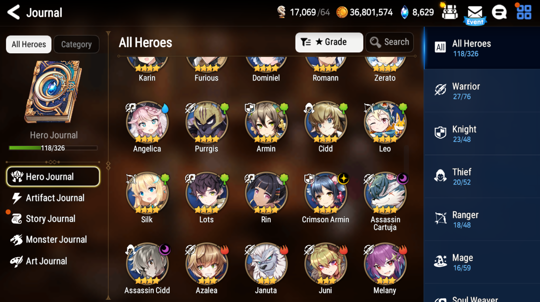 [GLOBAL][INSTANT] Epic 7 Seven 3ML Abyssal Yufine Belian Kayron + ML pulls + Name Starter Account-Mobile Games Starter