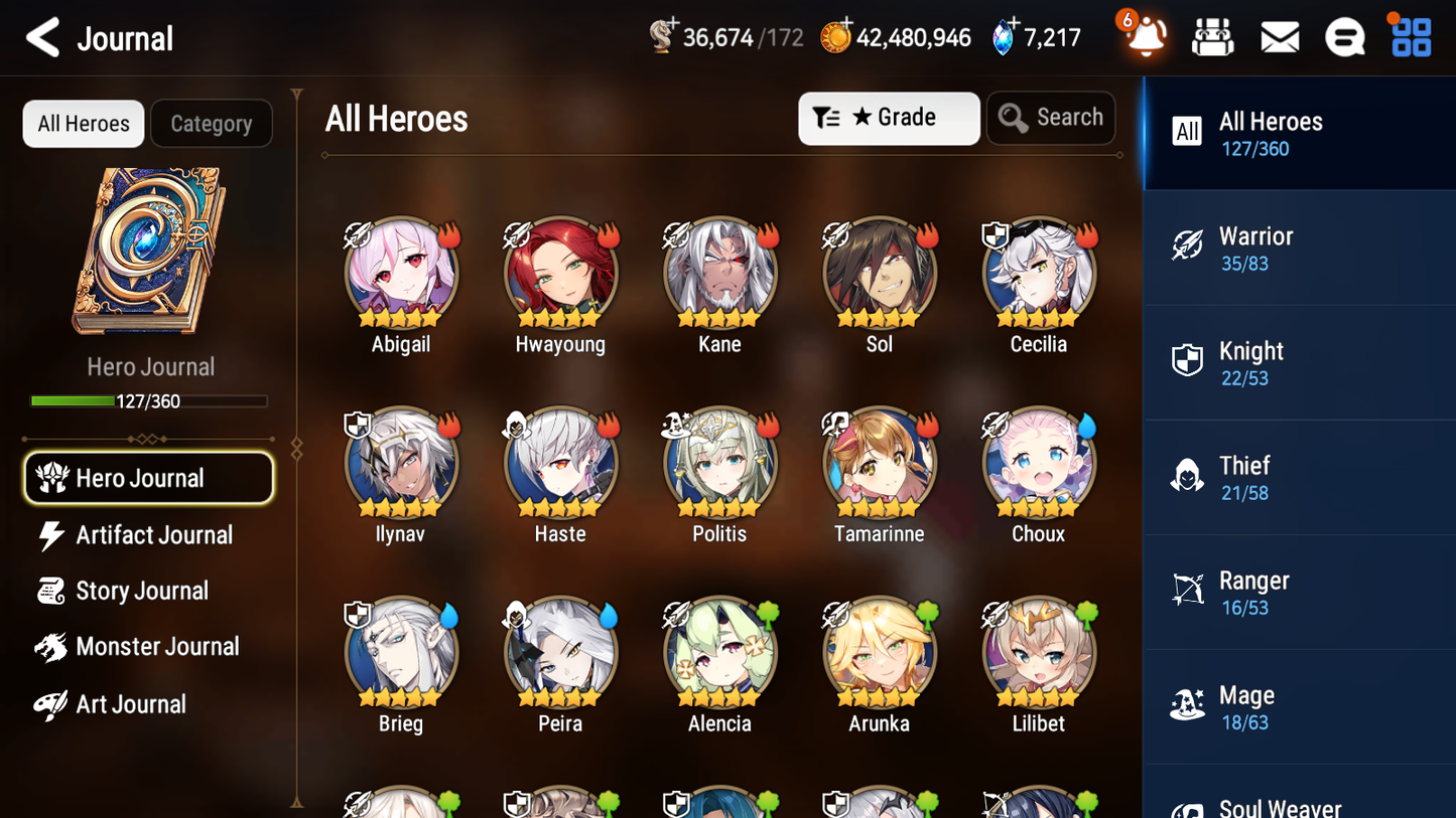 [GLOBAL][INSTANT] Epic 7 Seven 3ML Abyssal Yufine Designer Lilibet + 52ML pulls +20 Speed + Name Starter Account-Mobile Games Starter