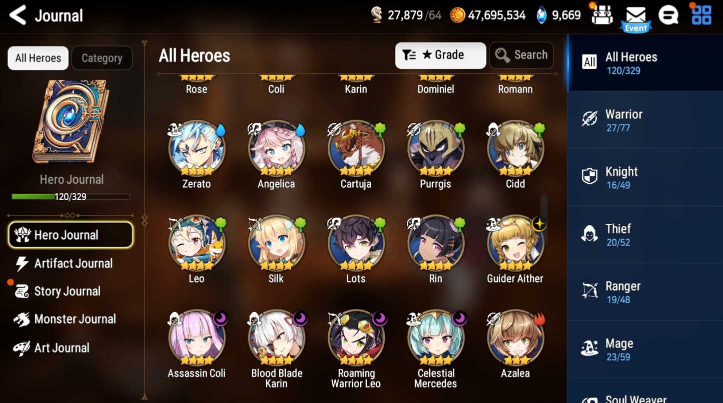 [GLOBAL][INSTANT] Epic 7 Seven 3ML Abyssal Yufine Flan Ray + ML Mystics pulls Starter Account-Mobile Games Starter