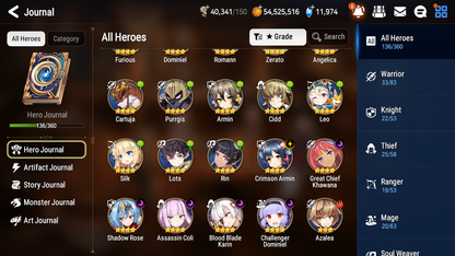 [GLOBAL][INSTANT] Epic 7 Seven 3ML Abyssal Yufine Operator Sigret Sez + 72ML pulls 2550 mystics+20 Speed + Name Starter Account-Mobile Games Starter