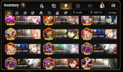 [GLOBAL][INSTANT] Epic 7 Seven 3ML Abyssal Yufine Requiem Roana Kayron + ML Mystics pulls Starter Account-Mobile Games Starter