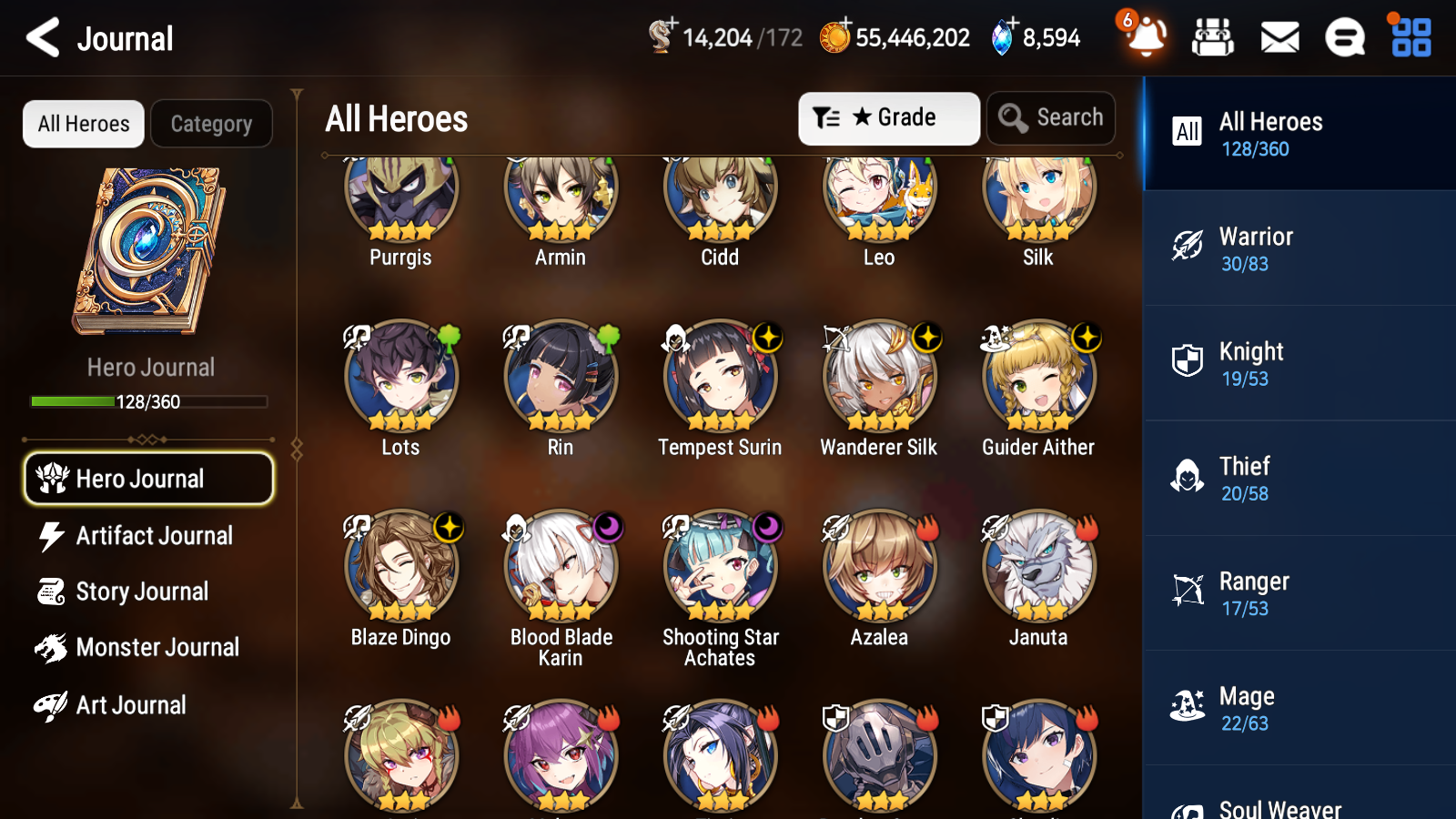 [GLOBAL][INSTANT] Epic 7 Seven 3ML Abyssal Yufine Top Model Luluca Kayron + 61ML pulls + 20 Speed + Name Starter Account-Mobile Games Starter