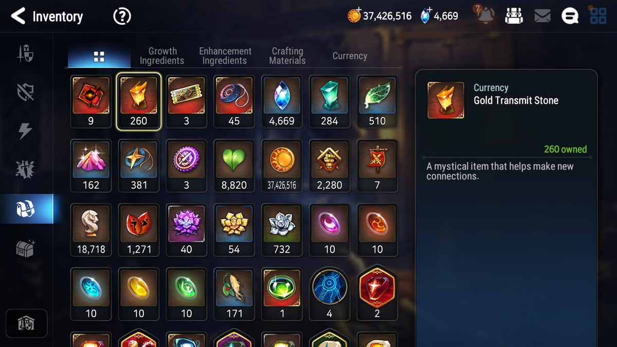 [GLOBAL][INSTANT] Epic 7 Seven 3ML Abyssal Yufine Zio Lone Crescent Bellona + 52ML pulls + 2x 20 Speed+ Luna Skin + Name Starter Account-Mobile Games Starter