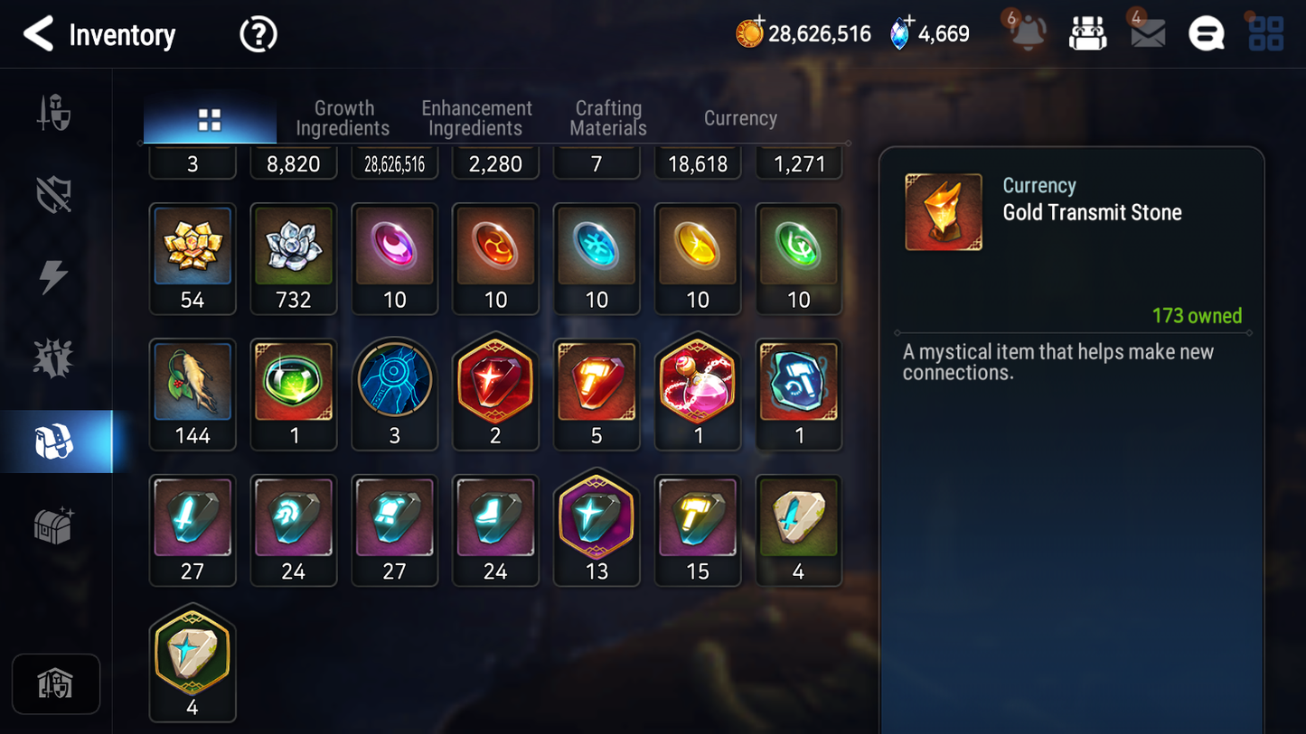 [GLOBAL][INSTANT] Epic 7 Seven 3ML Abyssal Yufine Zio Lone Crescent Bellona + ML pulls + 20 Speed + Name Starter Account-Mobile Games Starter