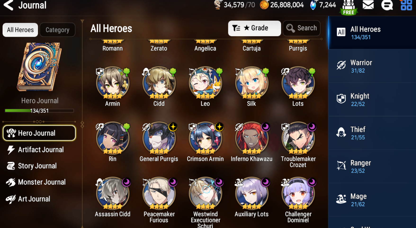 [GLOBAL][INSTANT] Epic 7 Seven 3ML Afternoon Soak Flan Belian Solitaria Ruele + ML pulls + Name Starter Account-Mobile Games Starter