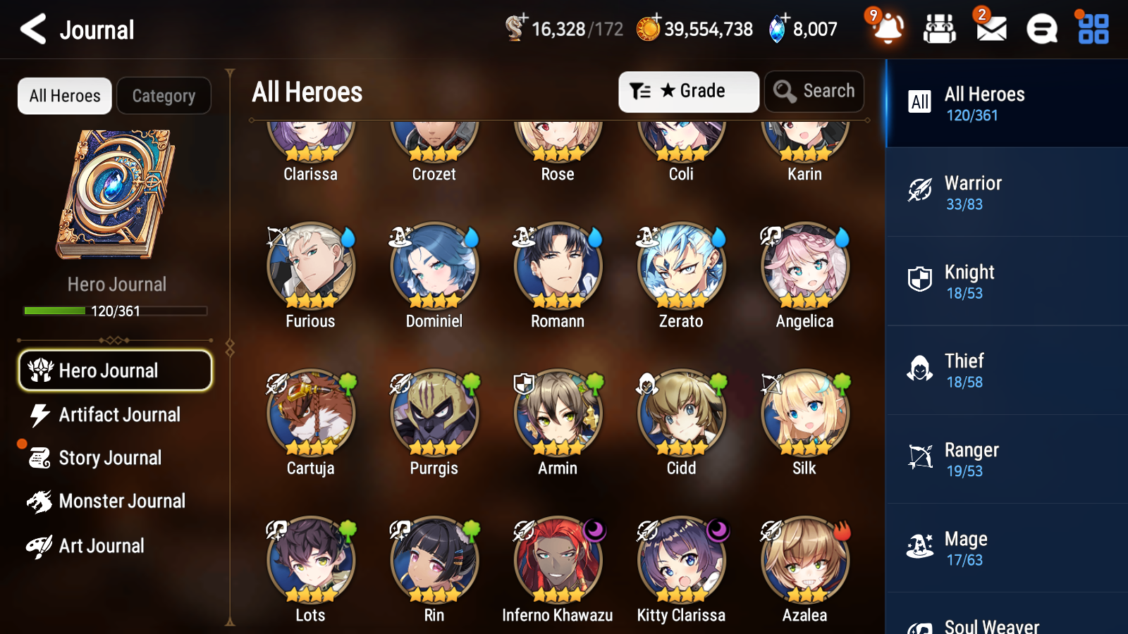 [GLOBAL][INSTANT] Epic 7 Seven 3ML Belian Top Model Luluca Commander Pavel + ML pulls + 20 Speed + Name Starter Account-Mobile Games Starter