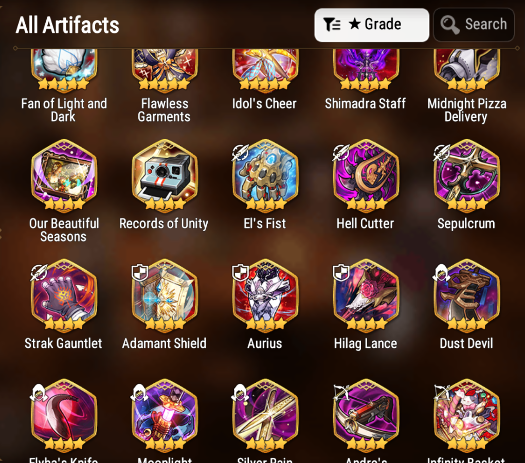 [Global][INSTANT] Epic 7 Seven 3ML Belian Urban Shadow Choux Archdemon's Shadow Jack Festive Eda + Name Starter Account-Mobile Games Starter