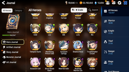 [GLOBAL][INSTANT] Epic 7 Seven 3ML Dragon Bride Senya Navy Captain Landy Requiem Roana + 67ML pulls 13k skystones 2900 mystics+ Name Starter Account-Mobile Games Starter