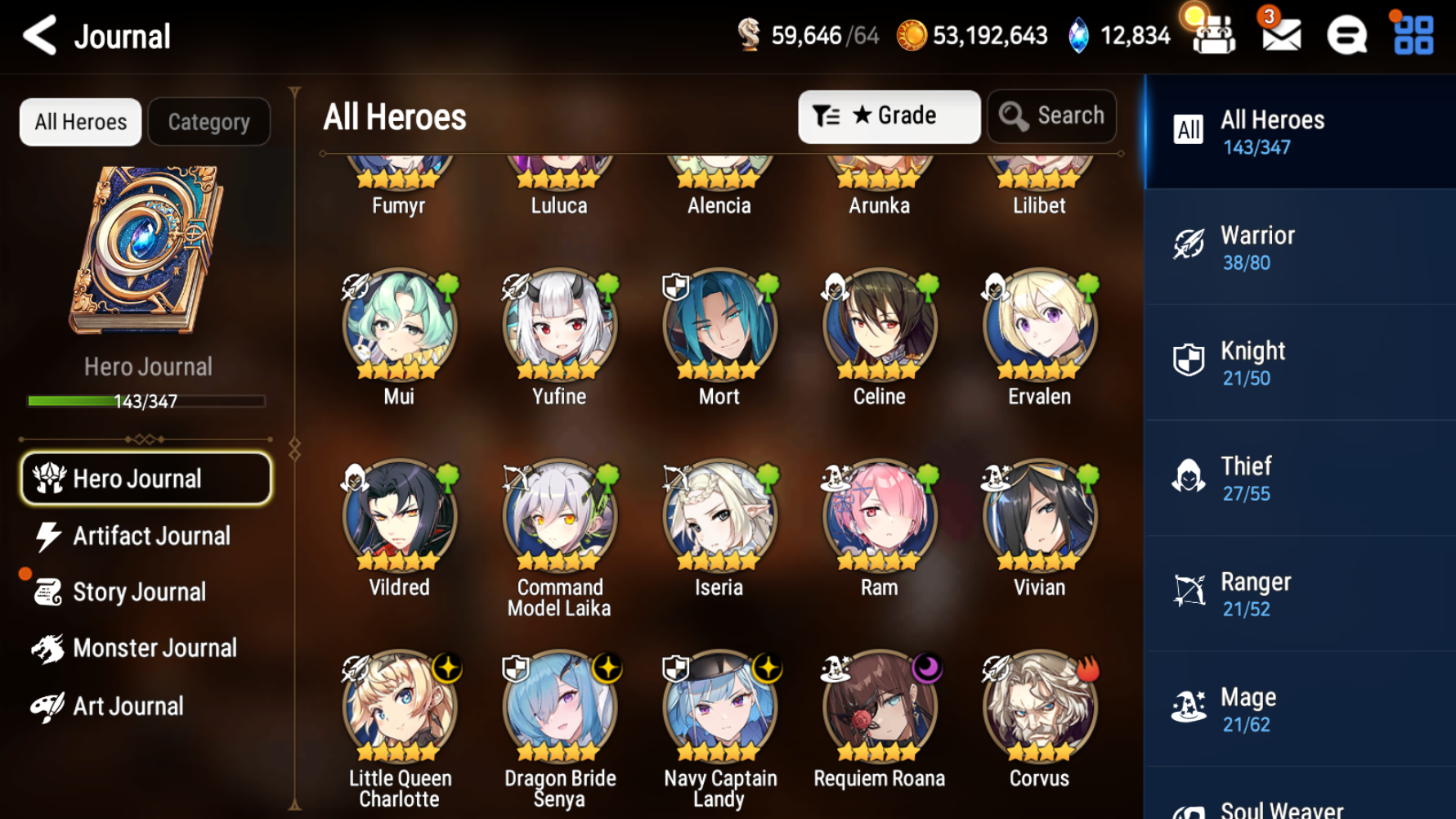 [GLOBAL][INSTANT] Epic 7 Seven 3ML Dragon Bride Senya Navy Captain Landy Requiem Roana + 67ML pulls 13k skystones 2900 mystics+ Name Starter Account-Mobile Games Starter