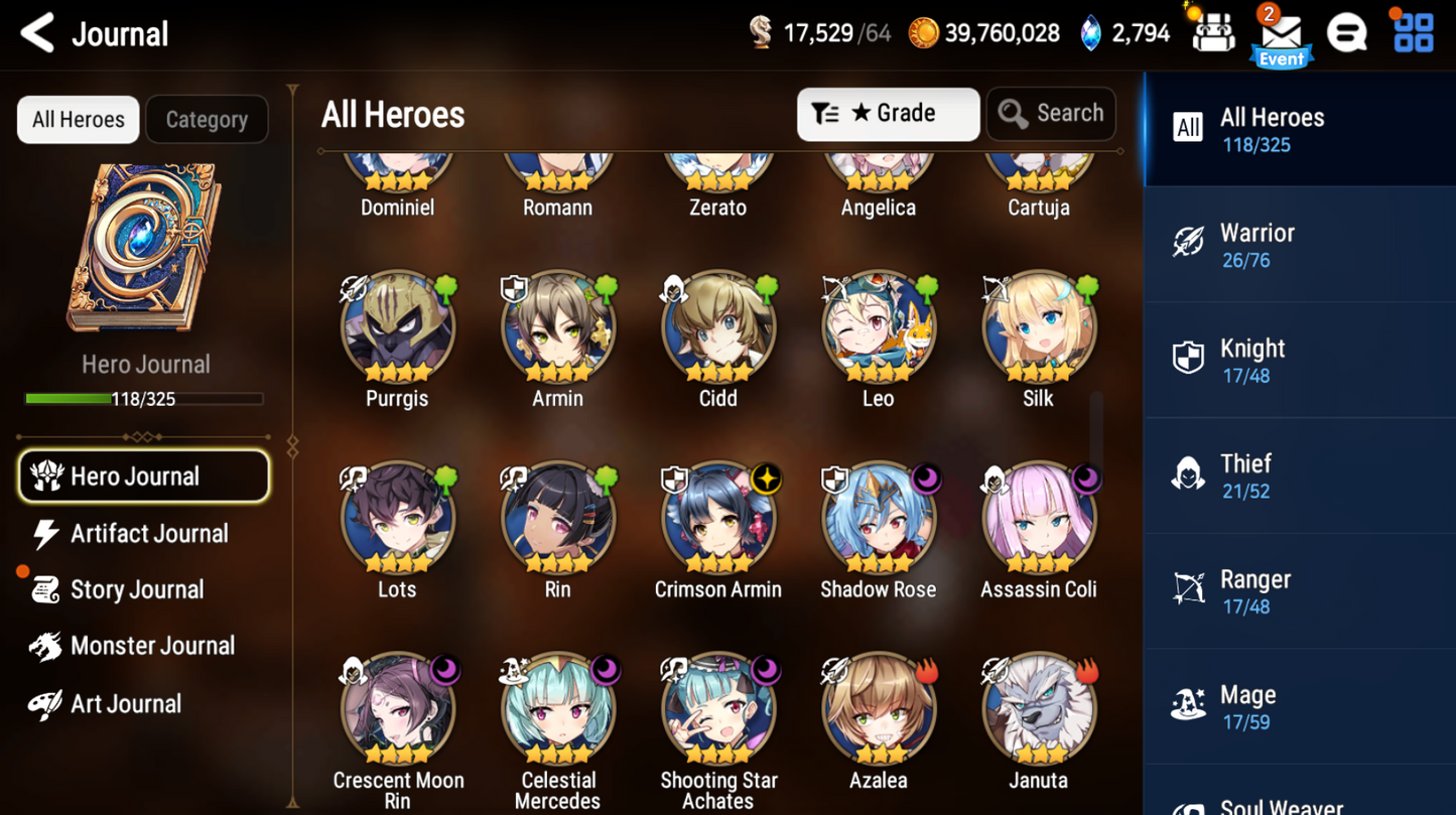 [GLOBAL][INSTANT] Epic 7 Seven 3ML Dragon King Sharun Belian Ruele + ML pulls Starter Account-Mobile Games Starter