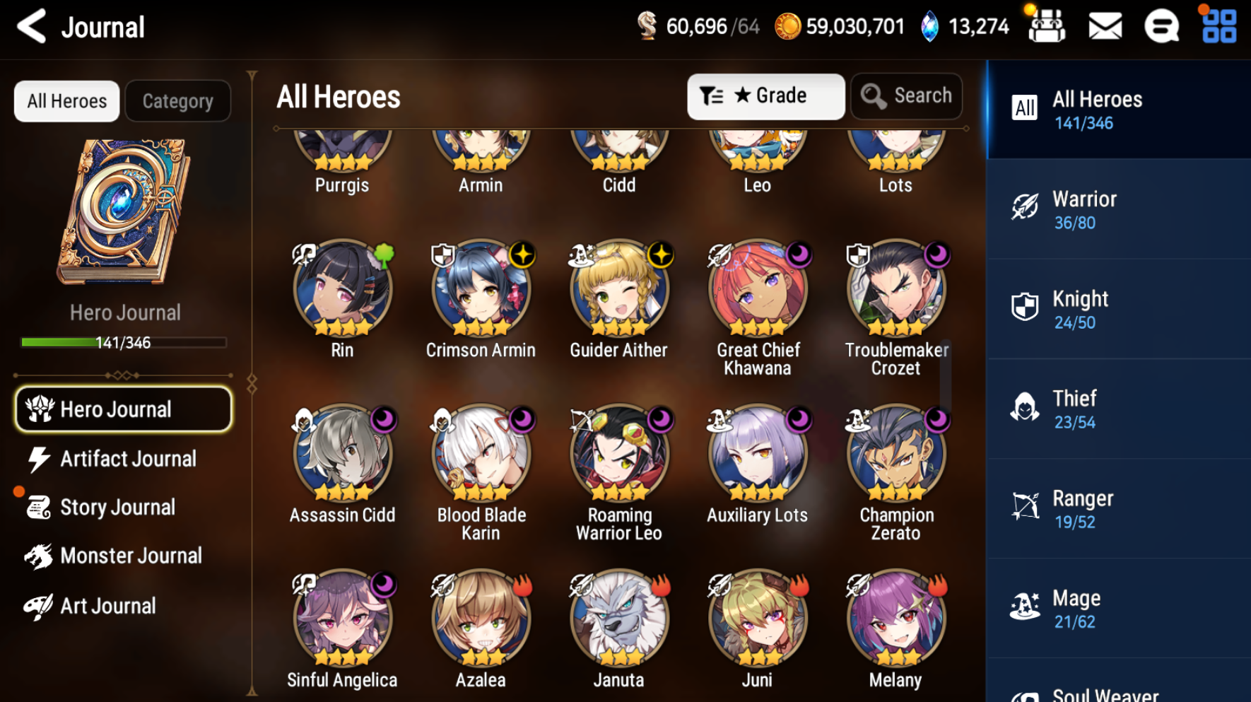 [GLOBAL] [INSTANT] Epic 7 Seven 3ML Empyrean Ilynav Lionheart Cermia Ludwig + 67ML pulls 13k skystones 2900 mystics+ Name Starter Account-Mobile Games Starter