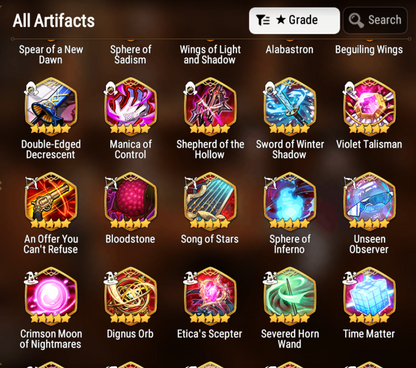 [GLOBAL] [INSTANT] Epic 7 Seven 3ML Empyrean Ilynav Lionheart Cermia Ludwig + 67ML pulls 13k skystones 2900 mystics+ Name Starter Account-Mobile Games Starter