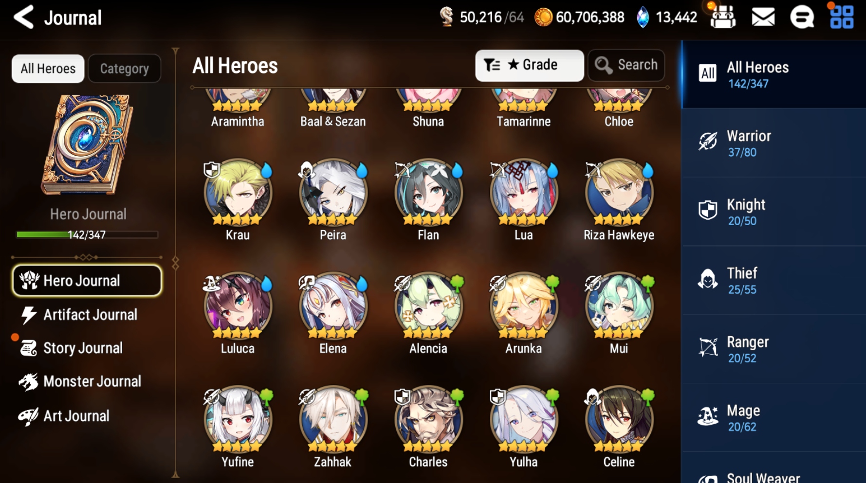 [GLOBAL][INSTANT] Epic 7 Seven 3ML Harsetti Mediator Kawerik Operator Sigret + 69ML pulls 13k skystones 2900 mystics+ Name Starter Account-Mobile Games Starter