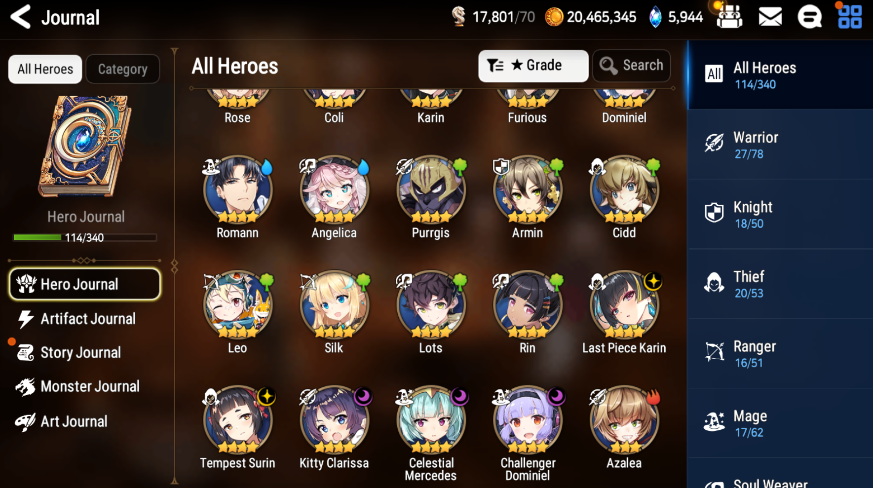 [GLOBAL][INSTANT] Epic 7 Seven 3ML Hellion Lua Abyssal Yufine + ML pulls + Name Starter Account-Mobile Games Starter