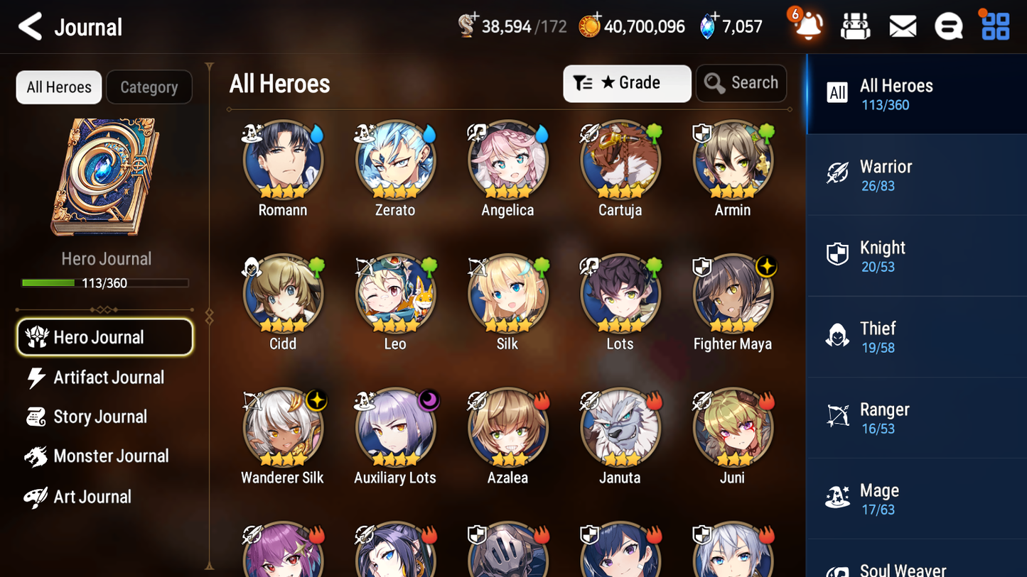 [GLOBAL][INSTANT] Epic 7 Seven 3ML Lady of the Scales Abyssal Yufine + 49ML pulls +20 speed+ Name Starter Account-Mobile Games Starter