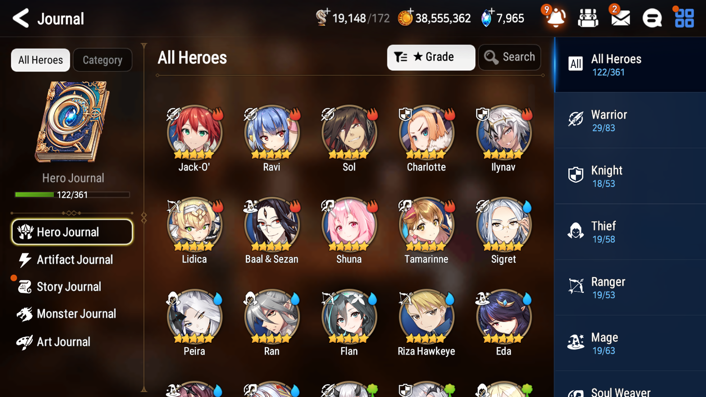 [GLOBAL][INSTANT] Epic 7 Seven 3ML Lone Crescent Bellona Operator Sigret Ambitious Tywin Jack+ ML pulls Mystics+ 20 Speed + Name Starter Account-Mobile Games Starter