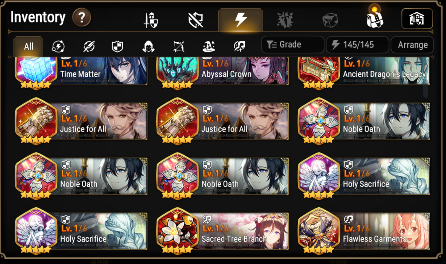 [Global][INSTANT] Epic 7 Seven 3ML Lone Crescent Bellona Pirate Captain Flan Faithless Lidica+ Name Starter Account-Mobile Games Starter