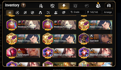 [Global][INSTANT] Epic 7 Seven 3ML Lone Crescent Bellona Pirate Captain Flan Faithless Lidica+ Name Starter Account-Mobile Games Starter