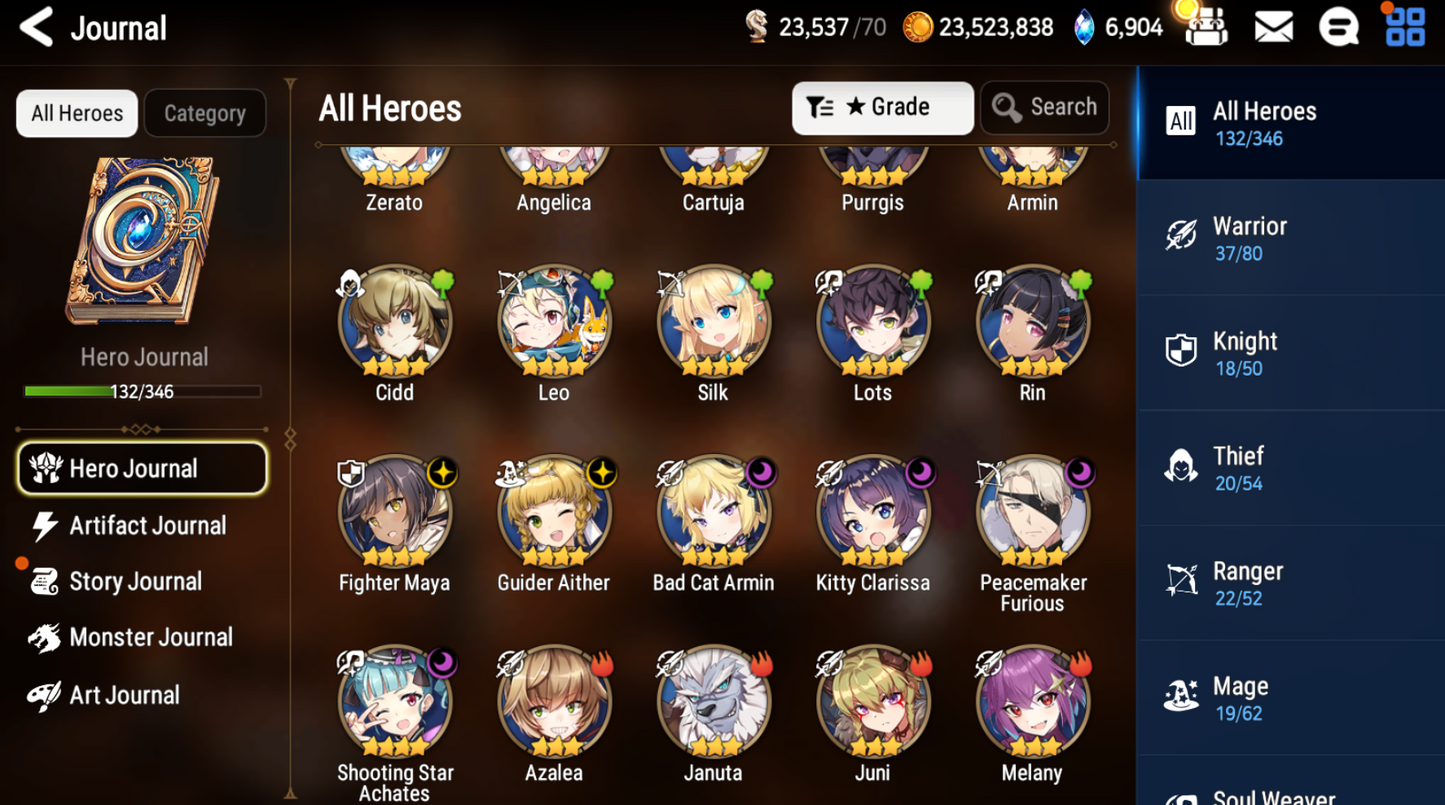 [GLOBAL][INSTANT] Epic 7 Seven 3ML Lone Wolf Peira Conqueror Lilias Faithless Lidica + ML pulls +Name Starter Account-Mobile Games Starter