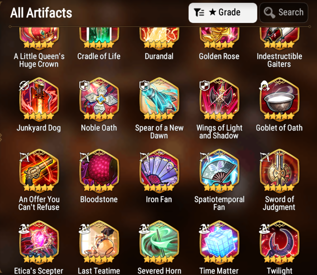 [GLOBAL] [INSTANT] Epic 7 Seven 3ML New Moon Luna Arbiter Vildred Operator Sigret Cerise +12k Gems +37 ML pulls Starter Account-Mobile Games Starter