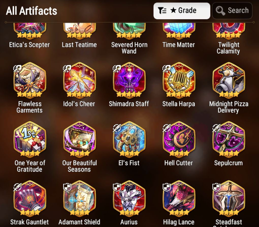 [GLOBAL] [INSTANT] Epic 7 Seven 3ML New Moon Luna Arbiter Vildred Operator Sigret Cerise +12k Gems +37 ML pulls Starter Account-Mobile Games Starter