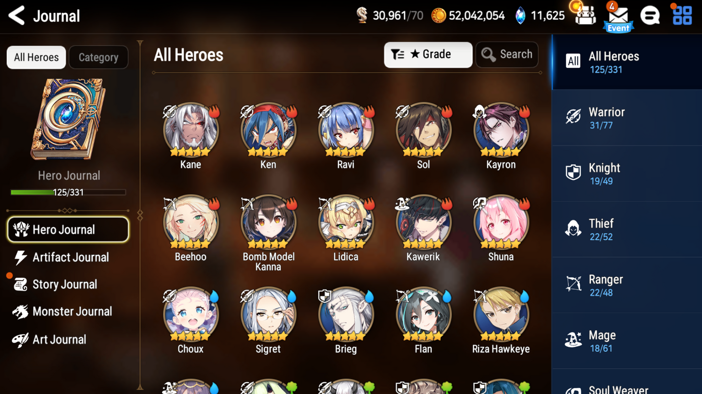 [GLOBAL][INSTANT] Epic 7 Seven 3ML New Moon Luna Astromancer Elena Architect Laika +11k Gems +36 ML pulls Starter Account-Mobile Games Starter