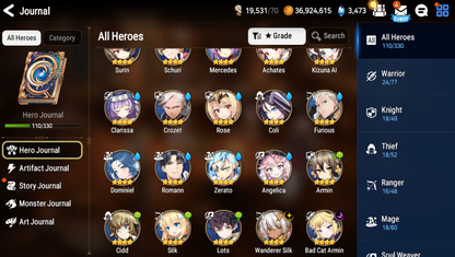 [GLOBAL] [INSTANT] Epic 7 Seven 3ML New Moon Luna Belian Solitaria Luna Cerise + ML pulls Starter Account-Mobile Games Starter