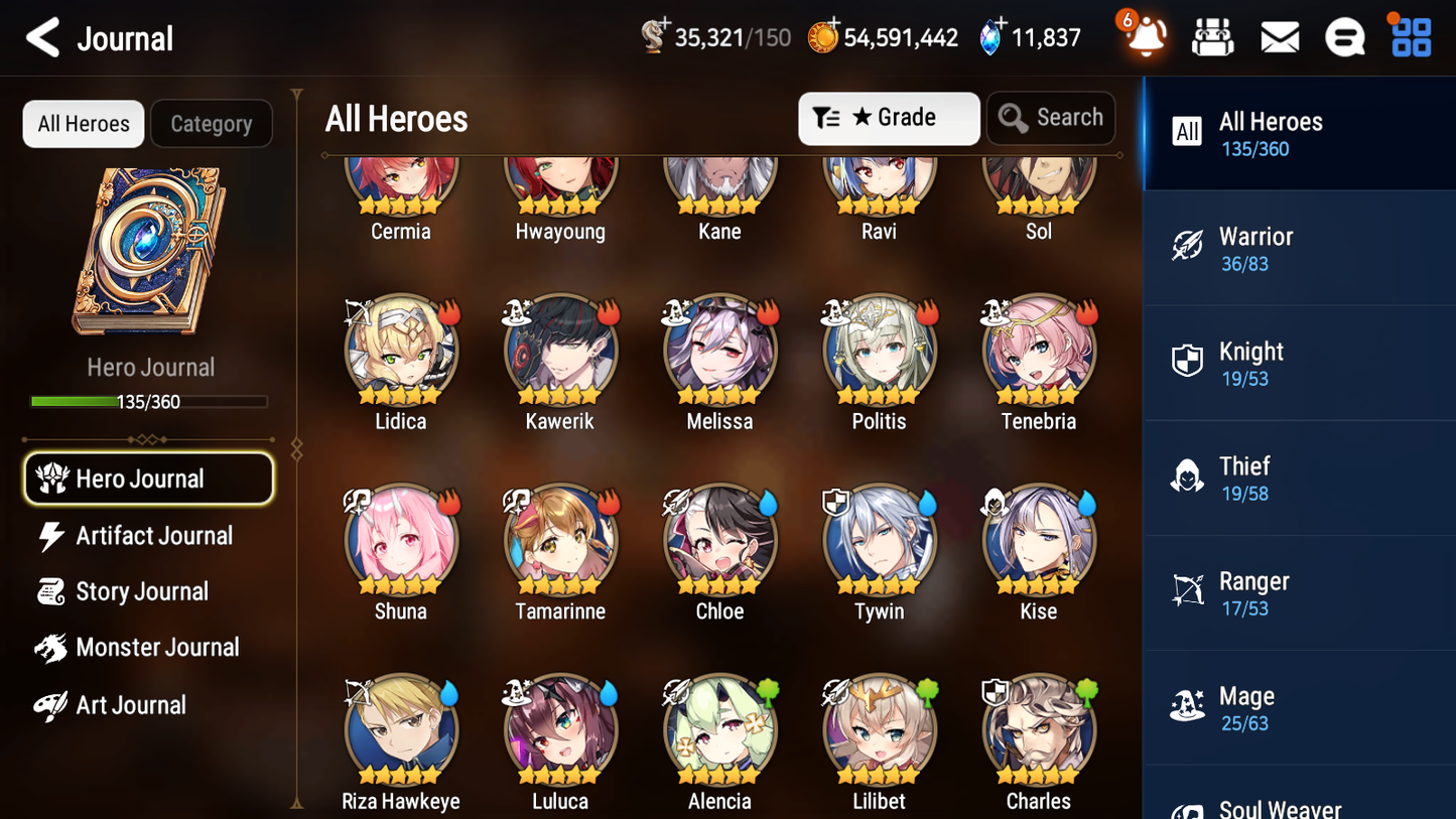[GLOBAL][INSTANT] Epic 7 Seven 3ML New Moon Luna Mediator Kawerik + 71ML pulls 11k skystones 2500 mystics+20 Speed+ Name Starter Account-Mobile Games Starter
