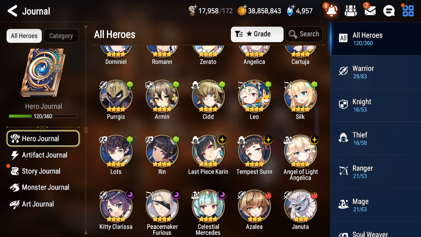 [GLOBAL][INSTANT] Epic 7 Seven 3ML New Moon Luna Operator Sigret DJ Basar Angel of Light Angelica + 40ML pulls + 20 Speed Starter Account-Mobile Games Starter