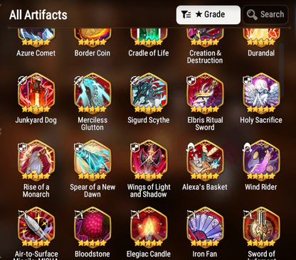 [GLOBAL][INSTANT] Epic 7 Seven 3ML New Moon Luna Pavel Archdemon +12k Gems +37 ML pulls Starter Account-Mobile Games Starter