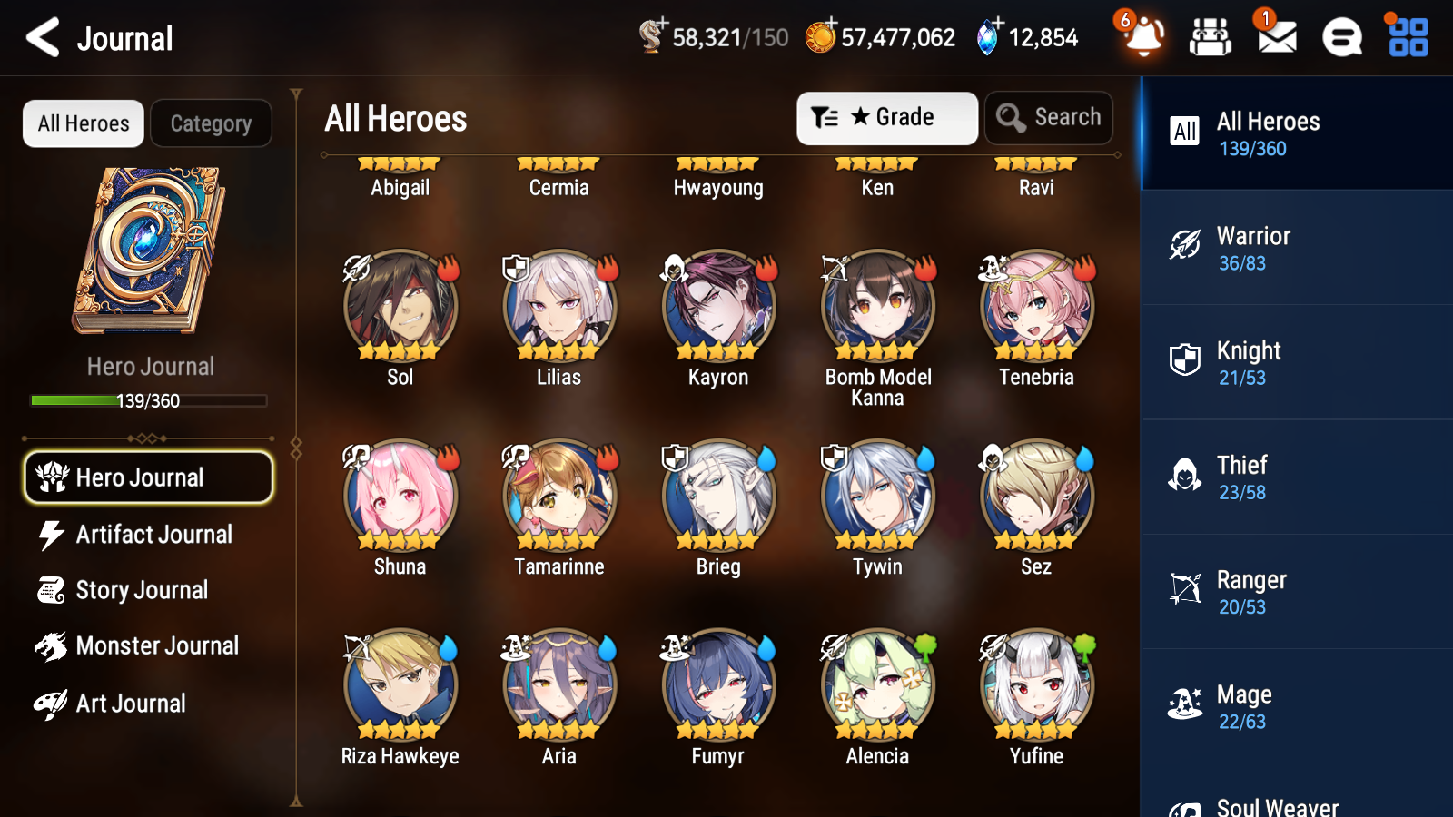 [GLOBAL][INSTANT] Epic 7 Seven 3ML New Moon Luna Silver Blade Aramintha Vivian+ 77ML pulls 12k skystones 2900 mystics+ 20 Speed +Name Starter Account-Mobile Games Starter