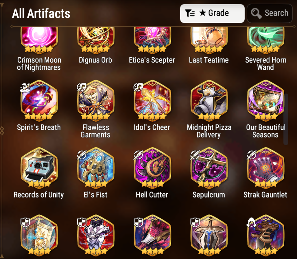 [GLOBAL][INSTANT] Epic 7 Seven 3ML New Moon Luna Straze Operator Sigret Fairytale Jack +24 ML pulls + Name Starter Account-Mobile Games Starter