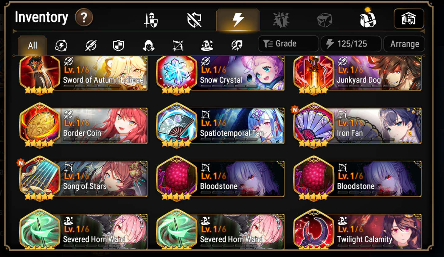 [GLOBAL][INSTANT] Epic 7 3ML Sea Phantom Politis Arbiter Vildred Remnant Violet + 47ML pulls 10k skystones + Name Starter Account-Mobile Games Starter