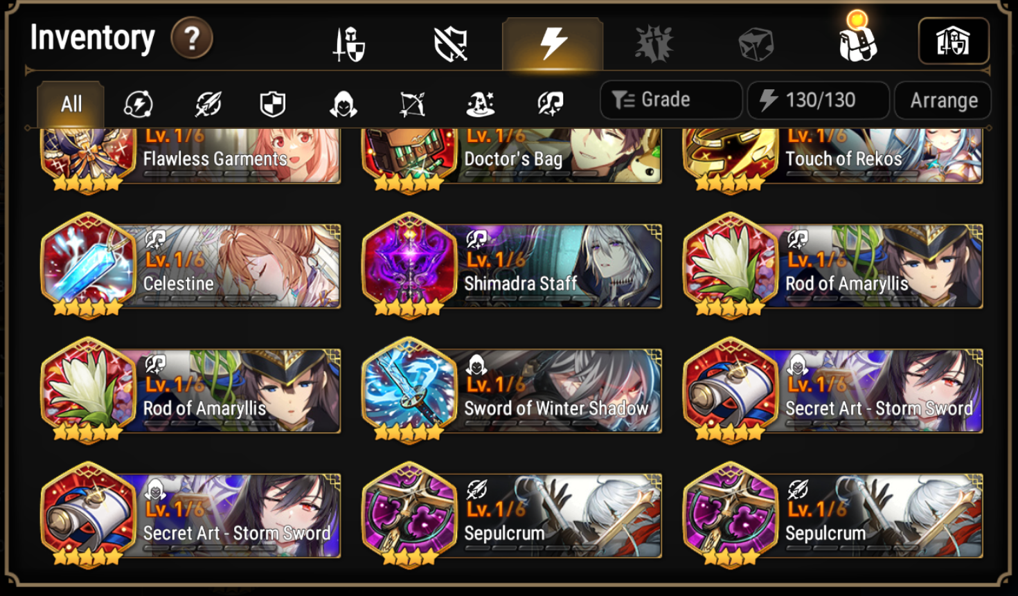 [GLOBAL][INSTANT] Epic 7 3ML Sea Phantom Politis Astromancer Elena Spirit Eye Celine + 47ML pulls 10k skystones + Name Starter Account-Mobile Games Starter