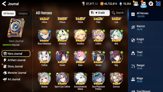 [GLOBAL][INSTANT] Epic 7 3ML Sea Phantom Politis Astromancer Elena Spirit Eye Celine + 47ML pulls 10k skystones + Name Starter Account-Mobile Games Starter